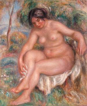 Nude Drying Herself, 1912. (oil on canvas)