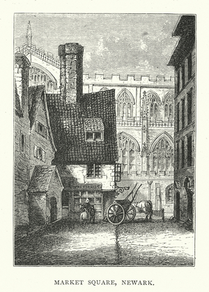Market Square, Newark (engraving)