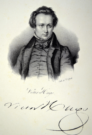 Victor Hugo, 1840 (litho)