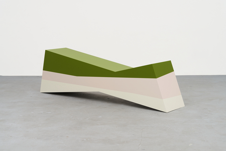 Summer Run, 1964 (acrylic on welded plate aluminum)