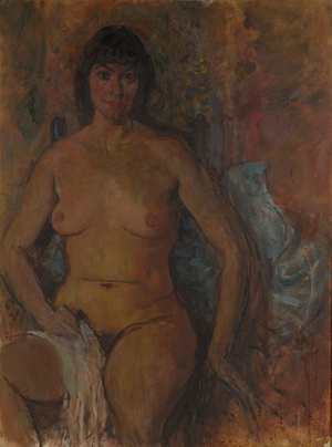 Zoe Hicks (1922-1996) (Oil on canvas)