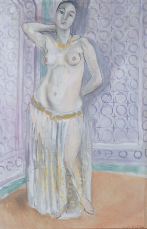 Blue odalisque or The white slave, 1921-23 (oil on canvas)