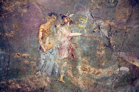 Origins of Rome, from the House of M. Fabius Secundus, Pompeii (fresco)