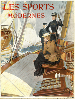 Les Sports Modernes Magazine Cover, France, 1910s