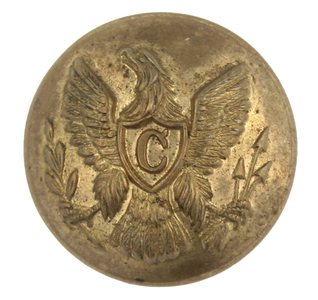 US Cavalry officer's button