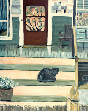 Afternoon Porch, 2023 (acrylic on canvas)