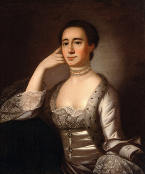 Portrait of Mrs. John Champneys, c.1763 (oil on canvas)