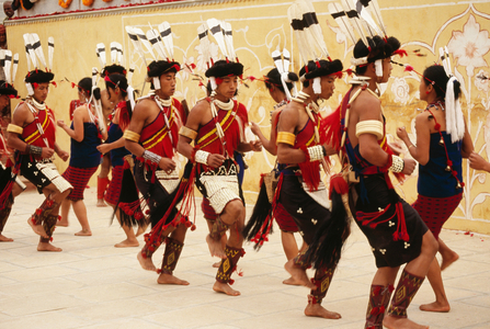 Folk Dancers, Meghalaya, India (photo)