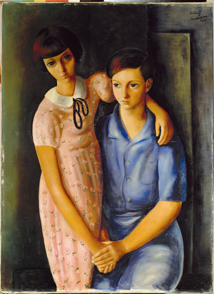The children of Jacques Tas (oil on canvas)
