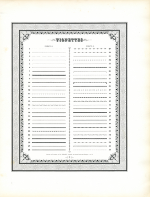 Vignette Specimen Catalog Sheet 1 (print)