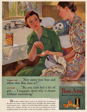 Bon Ami Magazine, advert, USA, 1930s