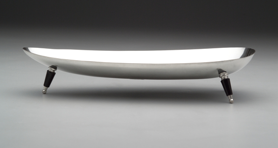 Centerpiece, designed c.1955 (silverplate and plastic)