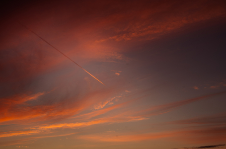 Stripe in the sky, 2022 (photo)