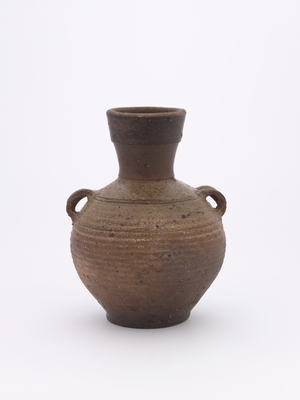 Vase, 100s (olive green glaze)