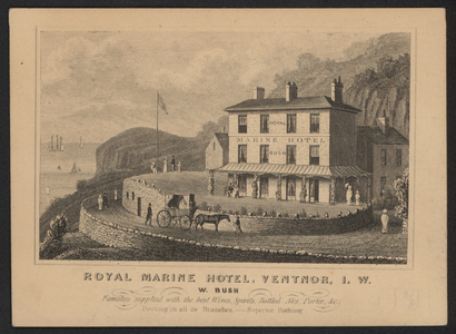 Hotel Trade Card (engraving)