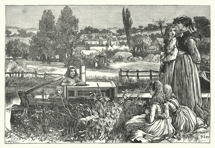 The Canal Boat (engraving)