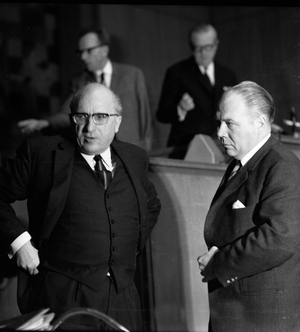 NRW Landtagssitzung 1965 DEU, Germany, Düsseldorf Session of the North …, 1965 (photo)