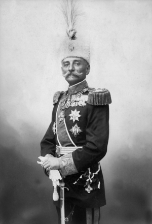 king Peter 1st of Serbia (1844-1921, reign in 1903-1921), c.1900