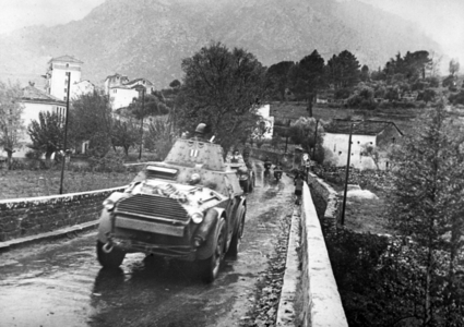 II. WK, Italian troops on Corsica, 1942 (photo)