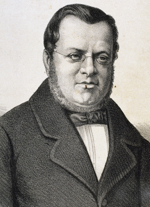 Cavour, Camillo Benso, Count of (Turin ,1810-1861) Italian statesman. Portrait.