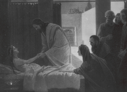Jairus' Little Daughter (litho)