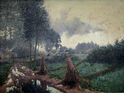 After Storm, by Edmond Verstraeten, (1870-1956), Private Collection