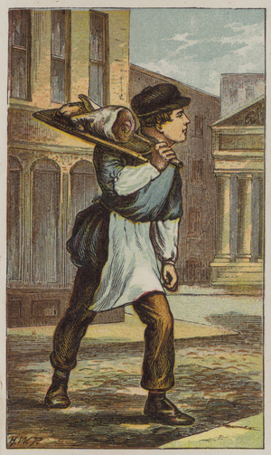 Butcher Boy (colour litho)