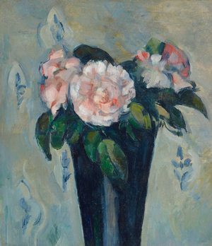 The Dark Blue Vase, c.1880 ( oil on canvas)