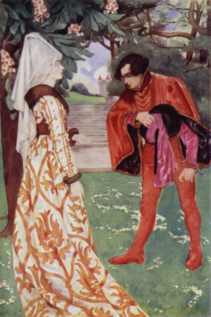 Love's Labour's Lost (colour litho)