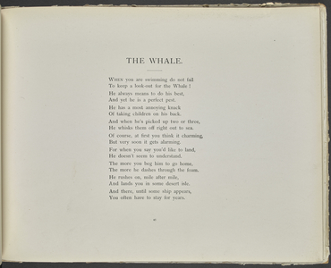 Poem: The whale.