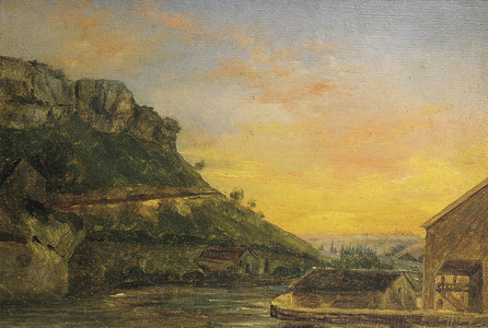 The Loue in Ornans (1838)