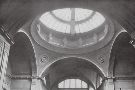 Bank of England: Consols Office, the Lantern, 1798-99, Architect Soane (b/w photo)