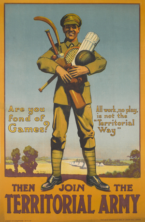 Are You Fond of Games? 1919-20 (colour litho)