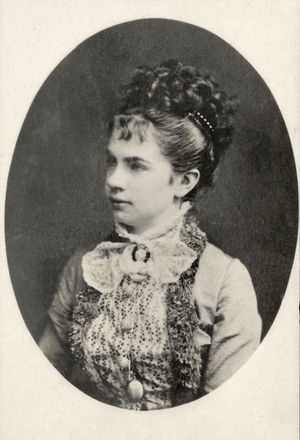Portrait de Gisele , princesse d Autriche hongrie  (photo)