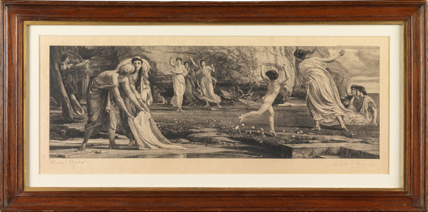 Nausicaa and her Maids (engraving)