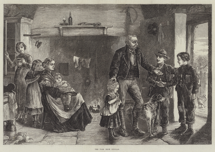 The Poor Irish Scholar (engraving)