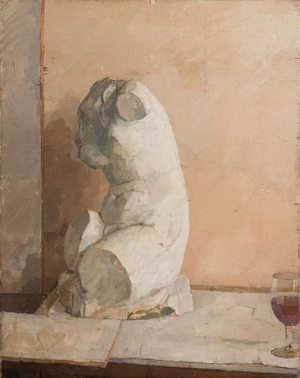 Still Life with Cast, 1960 (Oil on canvas)