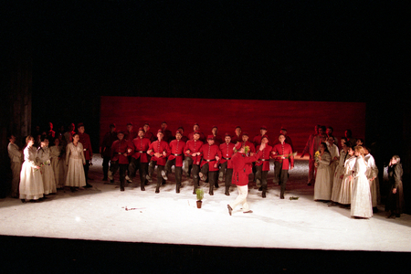 Jenufa - Opera by Léos Janacek. May 2003 production at Le Théatre du Châtelet, Paris. Art director - Stephane Braunschweig, Conductor Sylvain Cambreling