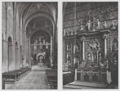 Koln Am Rhein / Cologne: Kirche St Maria Im Capitol; Schatzkammer Der Heiligen Ursula (b/w photo)