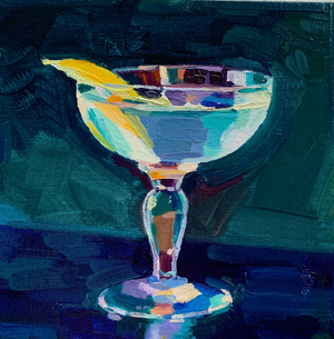 Cocktail 3, 2019 (oil on board)