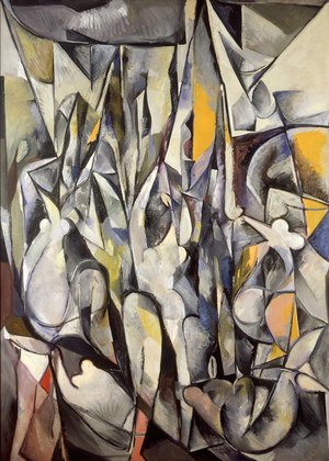 Etude Revolutionnaire, 1945 (oil on canvas)