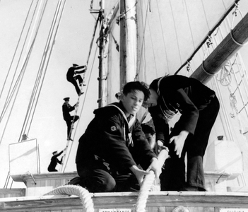Cadets, 1930 (b/w photo)