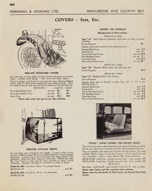 Catalogue for the Motor and Cycle Trades, c 1925 (litho)