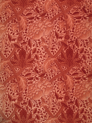 African Marigold (block printing on fabric)