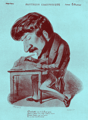 Gaetano DONIZETTI - contemporary caricature