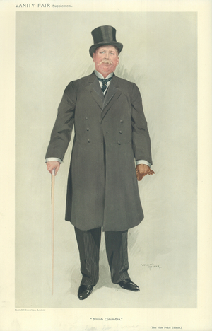 The Hon Price Ellison (colour litho)