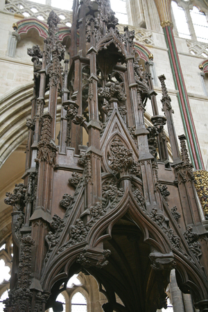 Bishop's Throne, Exeter Cathedral (photo)