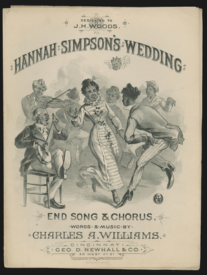Hannah Simpsons Wedding, 1881 (print)