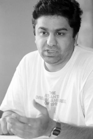 Costel Vasile, official of the Sinti and Roma in Romania ..., 1992 (photo)
