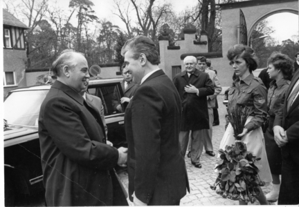 Mikhail Gorbachev in Potsdam, Germany, 1986 (photo)